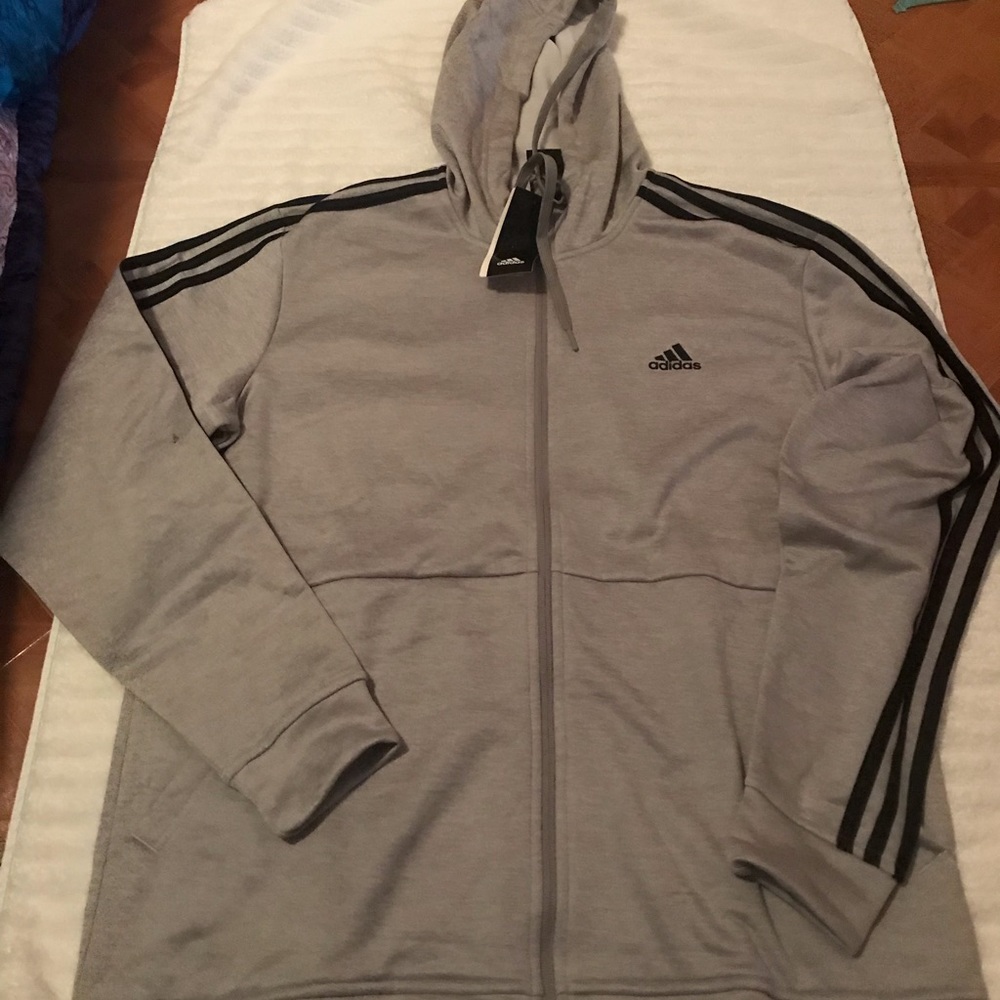 Adidas Men’s fleece lined hoodie